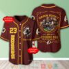 Personalized Washington Redskins Nfl Baseball Jersey Shirt