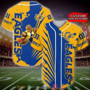 Personalized West Coast Eagles Afl Baseball Jersey Shirt