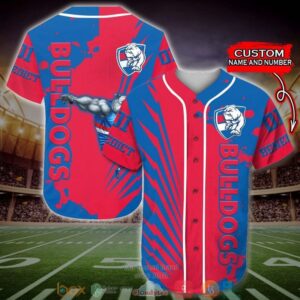 Personalized Western Bulldogs Afl Baseball Jersey Shirt