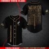 Personalized World Of Warcraft Warrior Class Baseball Jersey Shirt