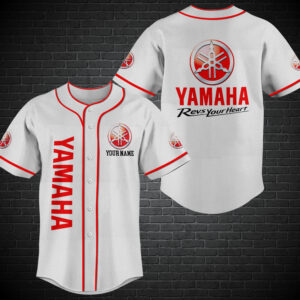 Personalized Yamaha Revs Your Heart Custom Baseball Jersey