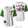 Peter Pan Lost Boys All Over Print White Baseball Jersey