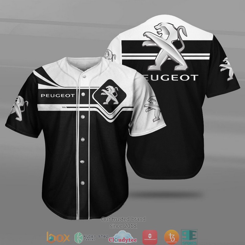 Peugeot Car Motor Baseball Jersey Peugeot Car Motor Baseball Jersey