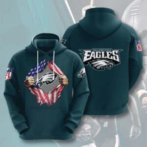 Philadelphia Eagles 3D Hoodie - 10ef0a796917