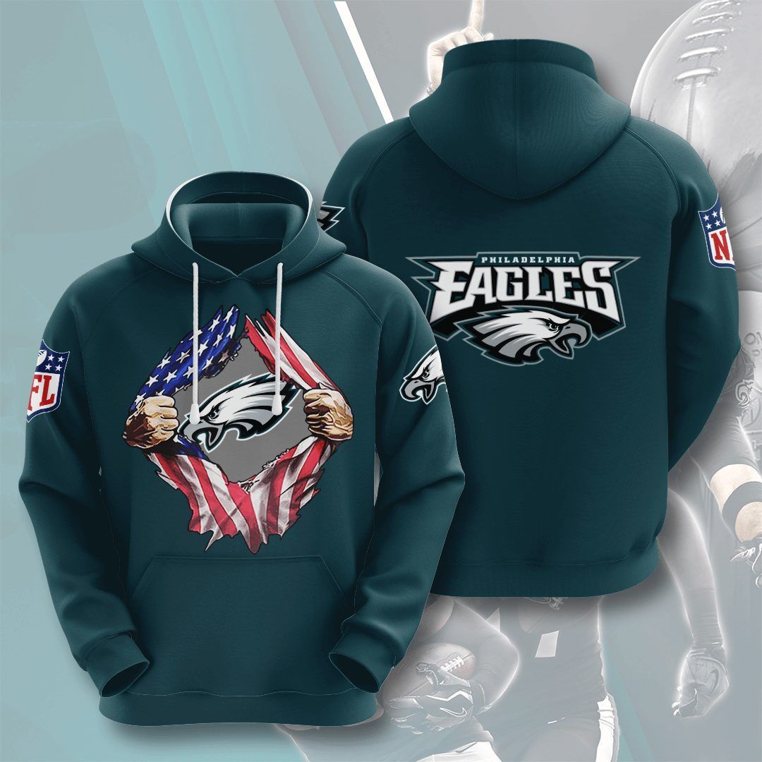 Philadelphia Eagles 3D Hoodie - 10ef0a796917 Philadelphia Eagles 3D Hoodie - 10ef0a796917