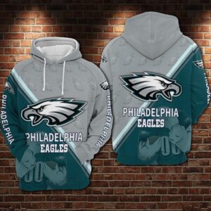 Philadelphia Eagles 3D Hoodie Sweatshirt For Fans Men Women All Over Printed Hoodie - 82e300d39f6d