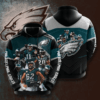 Philadelphia Eagles 3D Hoodie - e22a184e68b9