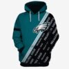 Philadelphia Eagles Ncaa Football Many Logo 3D Hoodie Sweatshirt For Fans Men Women Philadelphia Eagles All Over Printed Hoodie. Philadelphia Eagles 3D Full Printing Shirt - 9ddcc26ae905