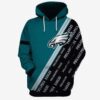 Philadelphia Eagles Ncaa Football Many Logo 3d Hoodie For Men For Women Philadelphia Eagles All Over Printed Hoodie. Philadelphia Eagles 3d Full Printing Shirt - 5fed55112939