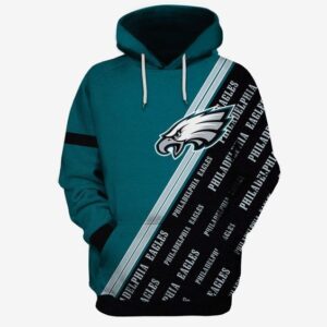 Philadelphia Eagles Ncaa Football Many Logo 3d Hoodie For Men For Women Philadelphia Eagles All Over Printed Hoodie. Philadelphia Eagles 3d Shirt - f2106e159e93