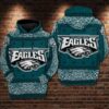 Philadelphia Eagles Ncaa Football Vintage Motifs 3d Hoodie For Men For Women Philadelphia Eagles All Over Printed Hoodie. Philadelphia Eagles 3d Shirt - 0cb2bf00cd9e