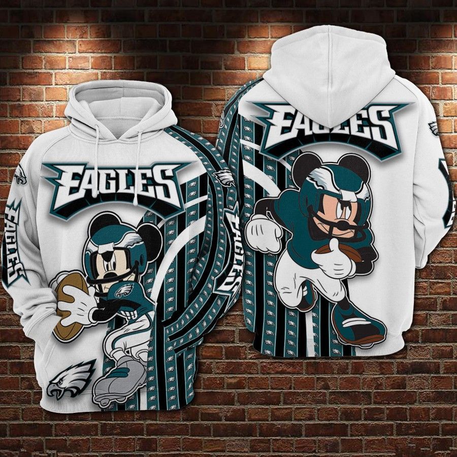 Philadelphia Eagles Nfl Football Mickey 3D Hoodie For Men For Women Philadelphia Eagles All Over Printed Hoodie. Philadelphia Eagles 3D Full Printing Shirt - 6cb0a12b6400 Philadelphia Eagles Nfl Football Mickey 3D Hoodie For Men For Women Philadelphia Eagles All Over Printed Hoodie. Philadelphia Eagles 3D Full Printing Shirt - 6cb0a12b6400