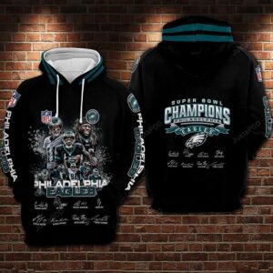 Philadelphia Eagles Nfl Football Super Bowl Champion 3d Hoodie For Men For Women Philadelphia Eagles All Over Printed Hoodie. Philadelphia Eagles 3d Shirt - 4f150c75922e