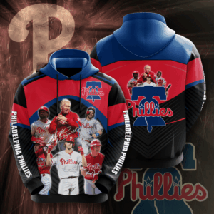Philadelphia Phillies 3D Hoodie - 880b18ece4db