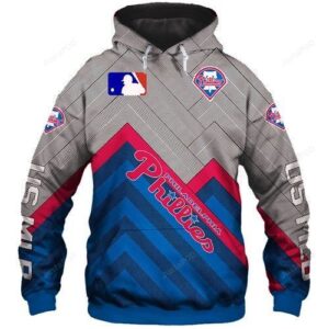 Philadelphia Phillies Pullover And Zippered Hoodies Custom 3d Philadelphia Phillies Graphic Printed 3d Hoodie All Over Print Hoodie For Men For Women - 323b0fa43ace