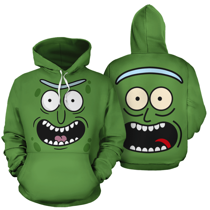 Pickle Rick Pullover And Zip Pered Hoodies Custom 3D Pickle Rick Graphic Printed 3D Hoodie All Over Print Hoodie For Men For Women - e8318726c9ad Pickle Rick Pullover And Zip Pered Hoodies Custom 3D Pickle Rick Graphic Printed 3D Hoodie All Over Print Hoodie For Men For Women - e8318726c9ad