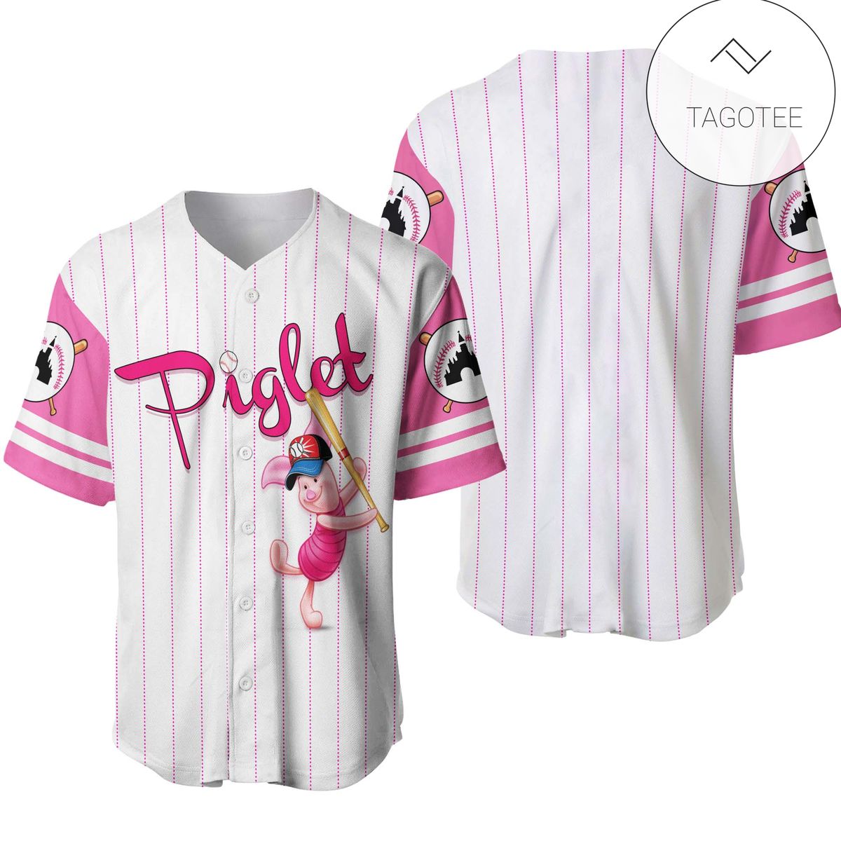 Piglet Disney Gift Baseball Jersey Piglet Disney Gift Baseball Jersey