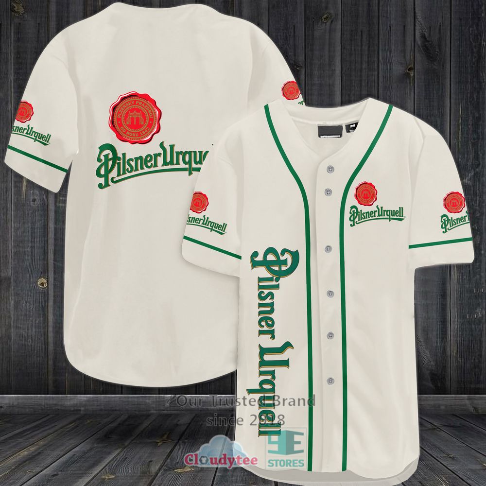 Pilsner Urquell Baseball Jersey Shirt Pilsner Urquell Baseball Jersey Shirt