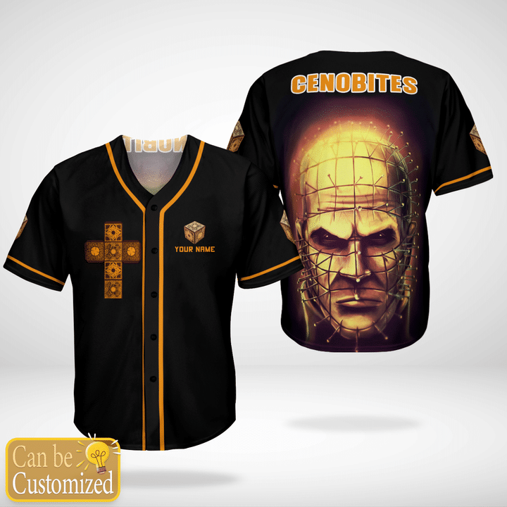 Pinhead Cenobites Custom Name Baseball Jersey Shirt Pinhead Cenobites Custom Name Baseball Jersey Shirt
