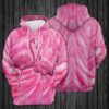 Pink Flamingo 3D Printed Hoodie/Zipper Hoodie - b908745dcbbf