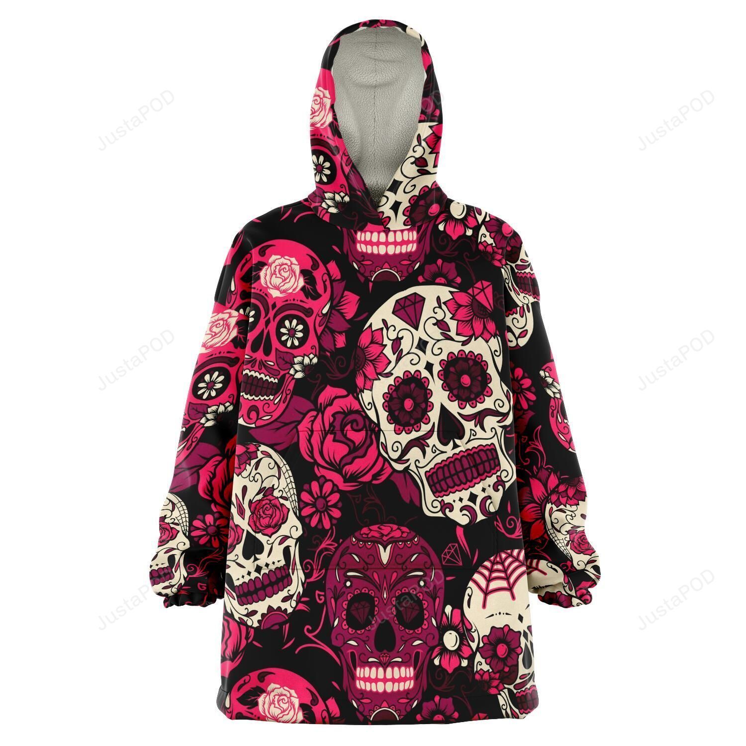 Pink Sugar Skull Snug 3D Hoodie For Men Women All Over 3D Printed Hoodie - 514ffb2334fd Pink Sugar Skull Snug 3D Hoodie For Men Women All Over 3D Printed Hoodie - 514ffb2334fd