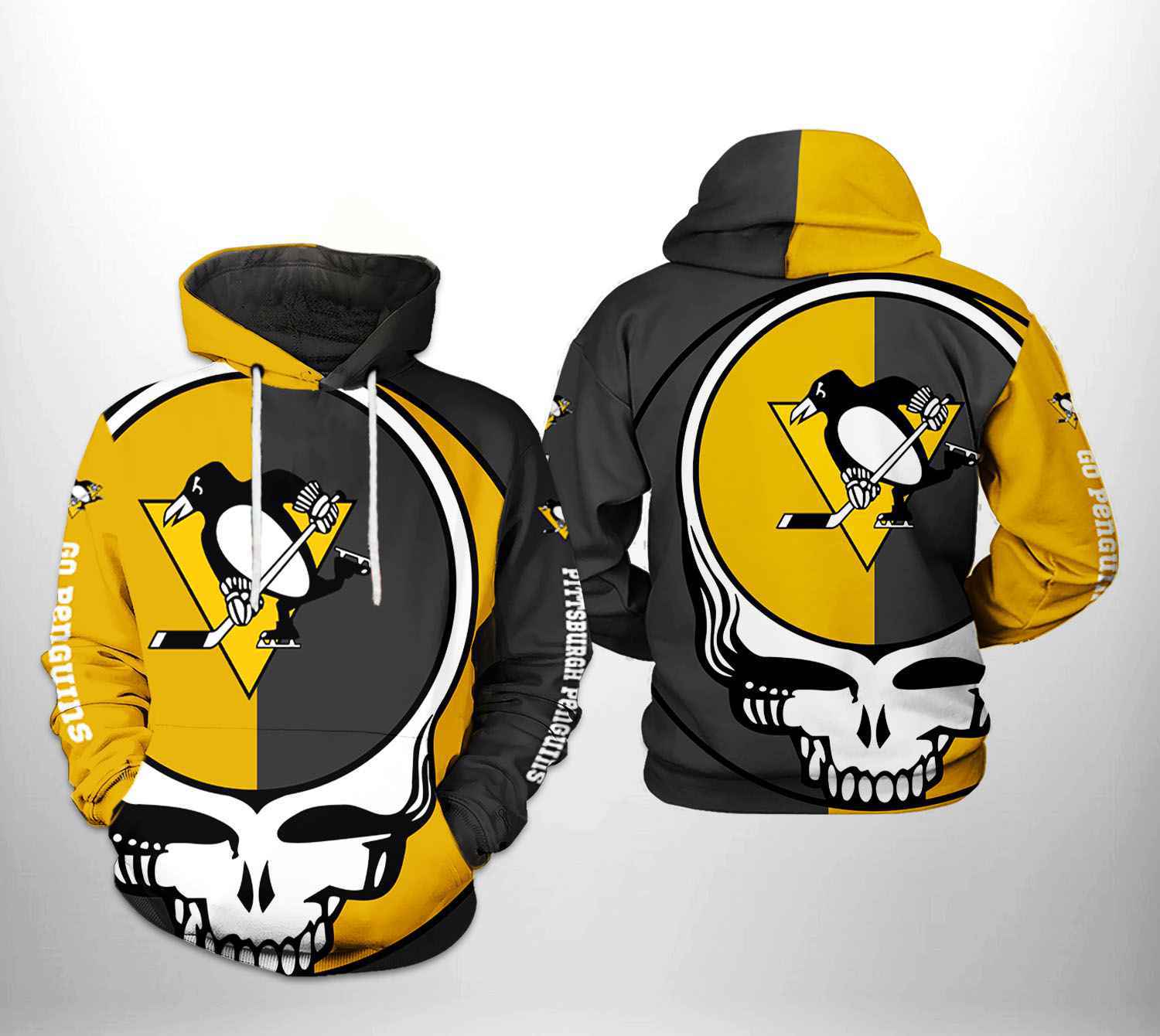 Pittsburgh Penguins NHL Grateful Dead 3D Printed Hoodie/Zipper Hoodie - 8b344db0eec4 Pittsburgh Penguins NHL Grateful Dead 3D Printed Hoodie/Zipper Hoodie - 8b344db0eec4