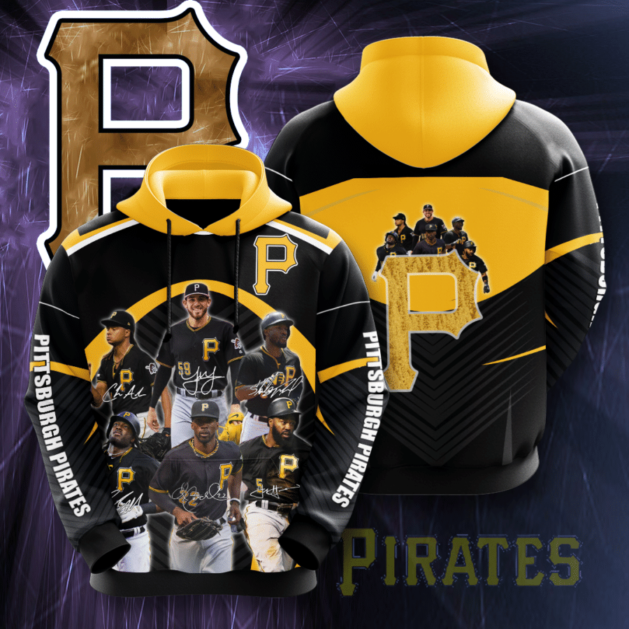 Pittsburgh Pirates 3D Hoodie - 2184429d0e65 Pittsburgh Pirates 3D Hoodie - 2184429d0e65