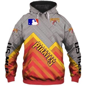 Pittsburgh Pirates Pullover And Zippered Hoodies Custom 3D Pittsburgh Pirates Graphic Printed 3D Hoodie All Over Print Hoodie For Men For Women - 8dbea95b390d