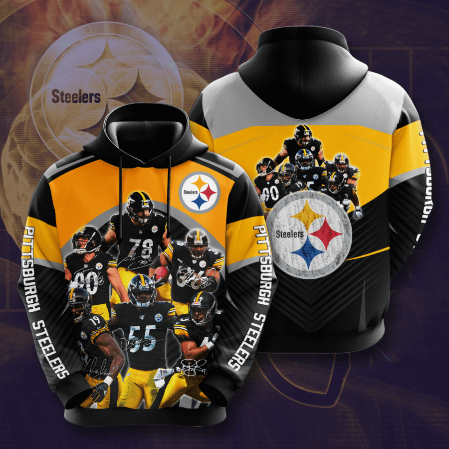Pittsburgh Steelers 3D Hoodie - 7e6a49790547 Pittsburgh Steelers 3D Hoodie - 7e6a49790547