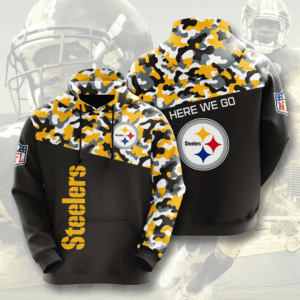 Pittsburgh Steelers 3D Hoodie - 96e506da7ef5