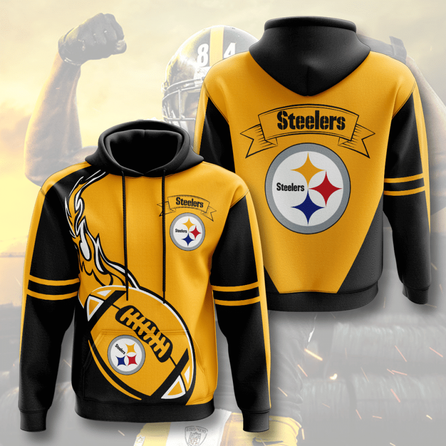 Pittsburgh Steelers 3D Hoodie - e101c15e868c Pittsburgh Steelers 3D Hoodie - e101c15e868c