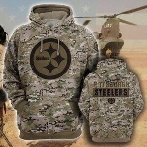 Pittsburgh Steelers Camo 3d Hoodie For Men For Women All Over Printed Hoodie - 01fcfe388100