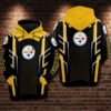 Pittsburgh Steelers Ncaa Football 3D Hoodie For Men For Women Pittsburgh Steelers All Over Printed Hoodie. Pittsburgh Steelers 3D Full Printing Shirt - 54525a6e741e