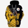 Pittsburgh Steelers Ncaa Football Many Logo 3D Hoodie Sweatshirt For Fans Men Women Pittsburgh Steelers All Over Printed Hoodie. Pittsburgh Steelers 3D Full Printing Shirt - 7d1bb02f7db1