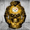Pittsburgh Steelers Skull 3D Hoodie For Men For Women All Over Printed Hoodie - 05d307b7dfad
