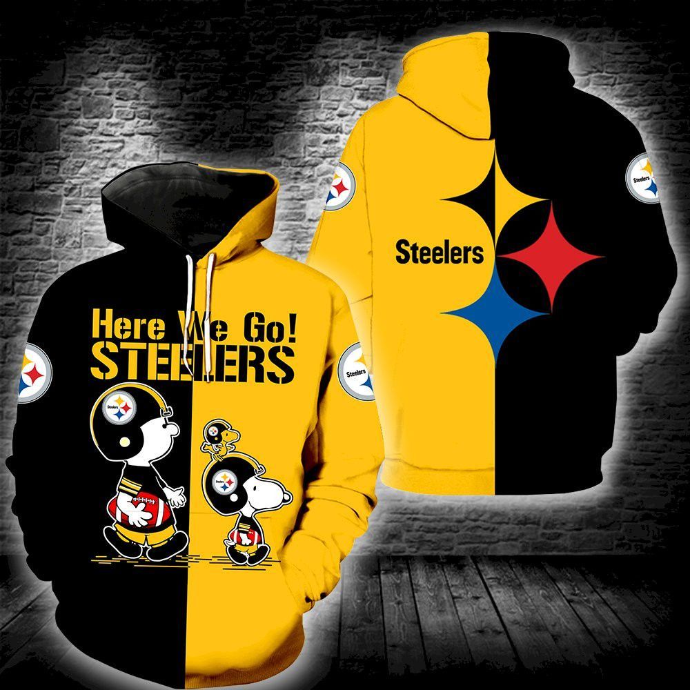 Pittsburgh Steelers Snoopy All Over Print 3D Hoodie For Men And Women - b2007fcf50c0 Pittsburgh Steelers Snoopy All Over Print 3D Hoodie For Men And Women - b2007fcf50c0