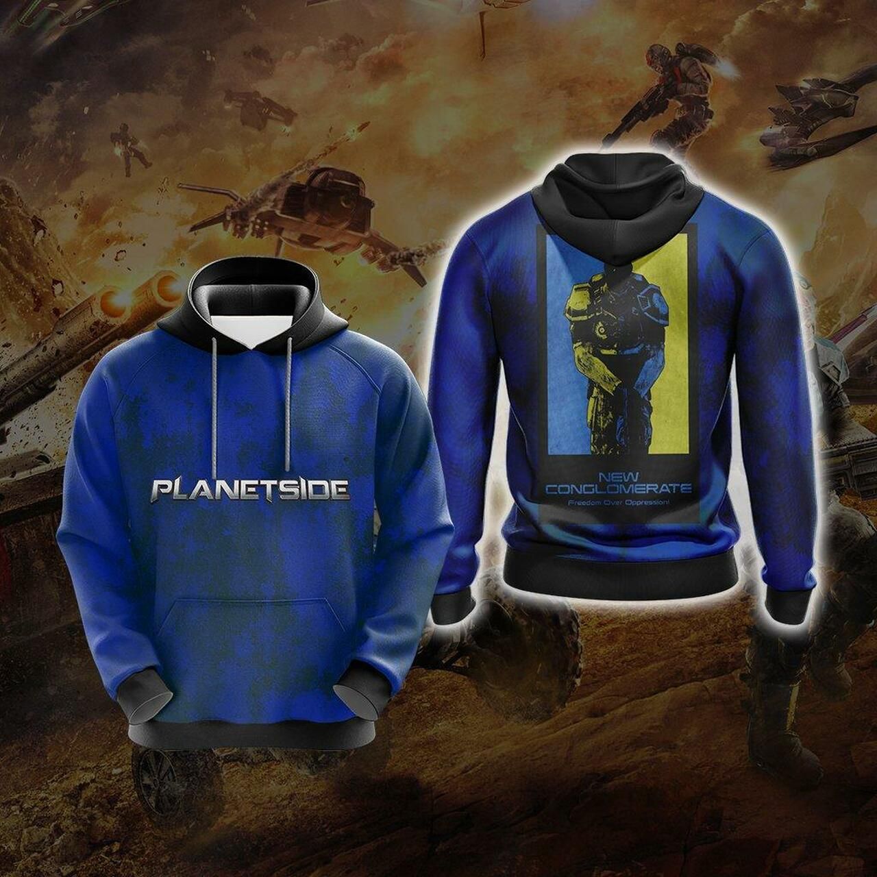 Planetside - New Conglomerate Unisex 3D Hoodie All Over Print Hoodie2040 - 86766602af33 Planetside - New Conglomerate Unisex 3D Hoodie All Over Print Hoodie2040 - 86766602af33