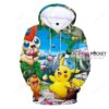 Pokemon 3D Hoodie For Men Women All Over 3D Printed Hoodie � F - 3279f1bd69a9