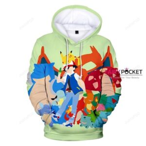 Pokemon 3D Hoodie For Men Women All Over 3D Printed Hoodie ï¿½ G - 695db22485e4