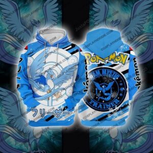 Pokemon Articuno Cosplay 3D Hoodie For Men Women All Over 3D Printed Hoodie Jacket - 4c63c210938b