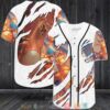 Pokemon Charizard Baseball Jersey