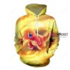 Pokemon Charmander Yellow 3D Hoodie For Men Women All Over 3D Printed Hoodie - 4601b30035aa