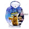 Pokemon Detective Pikachu 3D Hoodie For Men Women All Over 3D Printed Hoodie � D - c903bc96520a