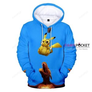 Pokemon Detective Pikachu 3D Hoodie For Men Women All Over 3D Printed Hoodie ï¿½ L - 13afa417b00c
