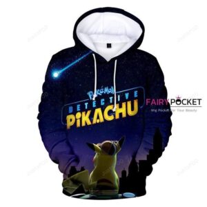 Pokemon Detective Pikachu 3D Hoodie For Men Women All Over 3D Printed Hoodie ï¿½ M - 4b054cbfd0d9