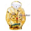 Pokemon Detective Pikachu 3D Hoodie For Men Women All Over 3D Printed Hoodie ï¿½ N - 246c5f82e4e0