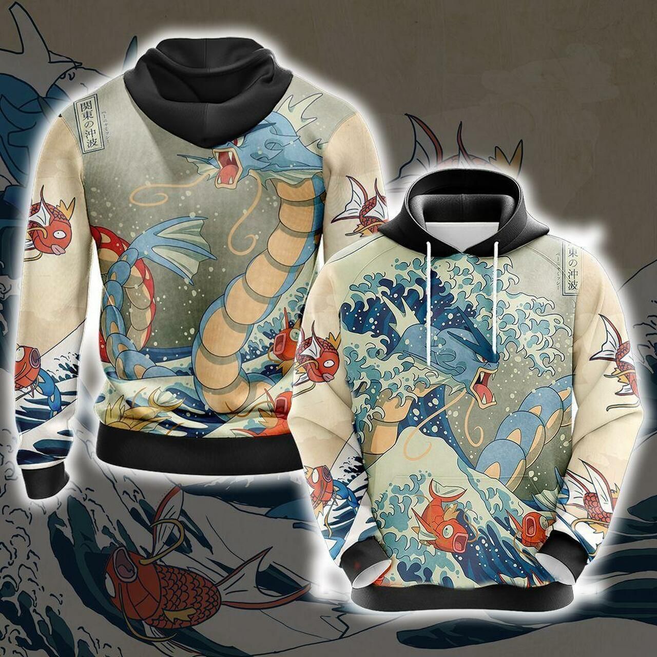 Pokemon - Gyarados Unisex 3D Hoodie All Over Print Hoodie1659 - b6af72c62009 Pokemon - Gyarados Unisex 3D Hoodie All Over Print Hoodie1659 - b6af72c62009