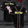 Pokemon Mew Personalized Baseball Jersey