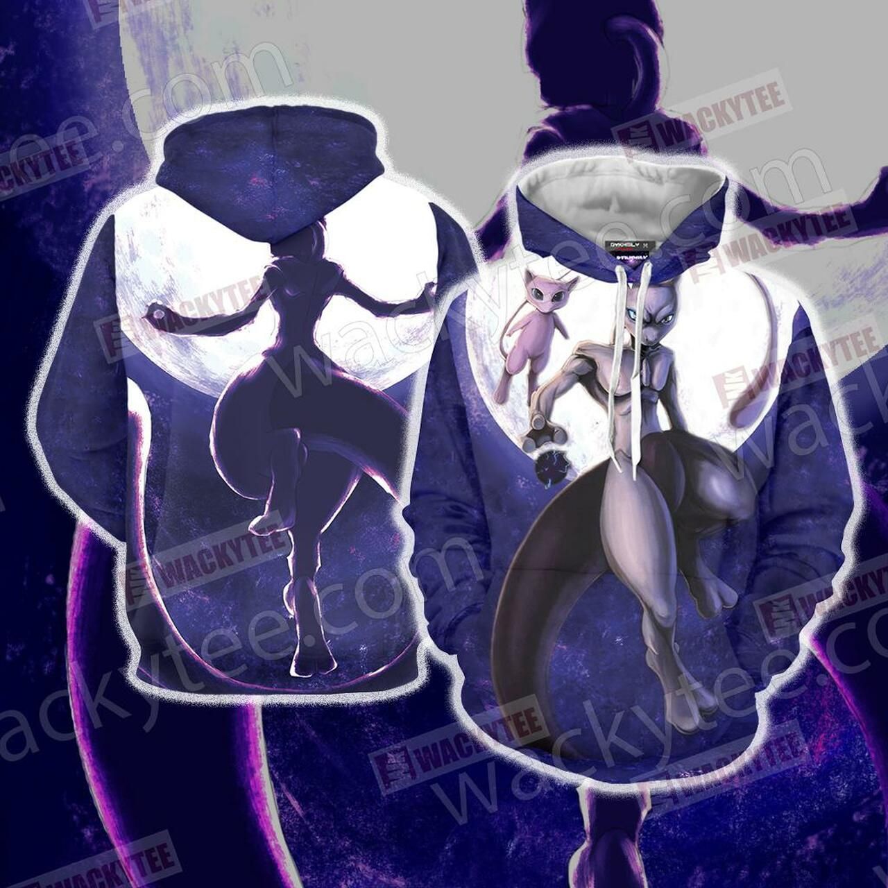 Pokemon Mewtwo Unisex 3D Hoodie All Over Print Hoodie3955 - 425753a92545 Pokemon Mewtwo Unisex 3D Hoodie All Over Print Hoodie3955 - 425753a92545