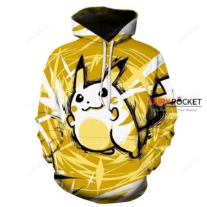 Pokemon Pikachu 3D Hoodie For Men Women All Over 3D Printed Hoodie - 1db9fc6c3e22